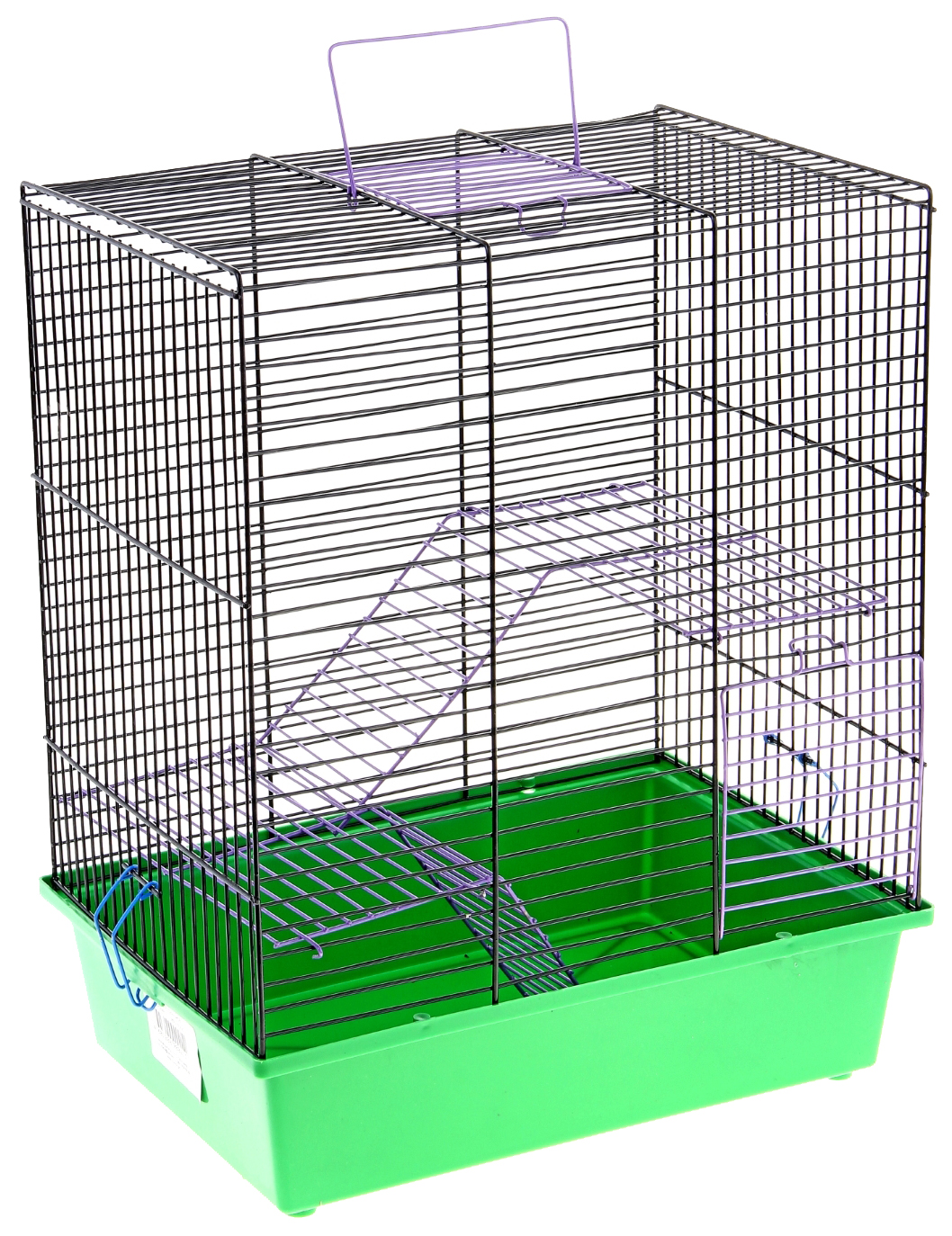 Вака 52884 клетка д/грызунов 3-х ярусная 38,5*27,5*43,5см