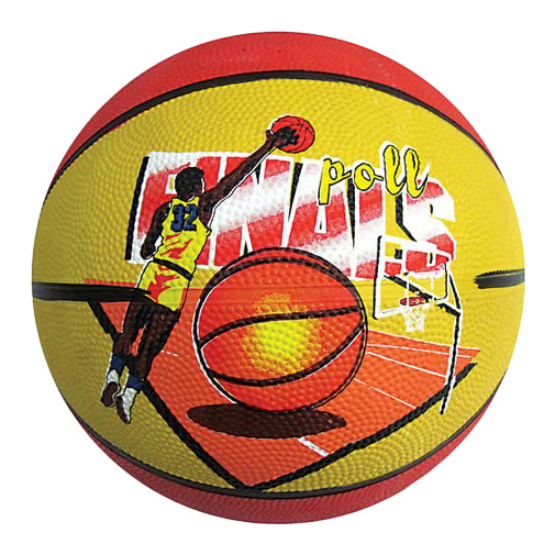 фото Баскетбольный мяч funmax ст85046 №5 red/yellow