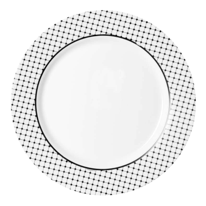 

Тарелка Luminarc Tiago 26,5 см, Белый;черный, tiago 26,5 см
