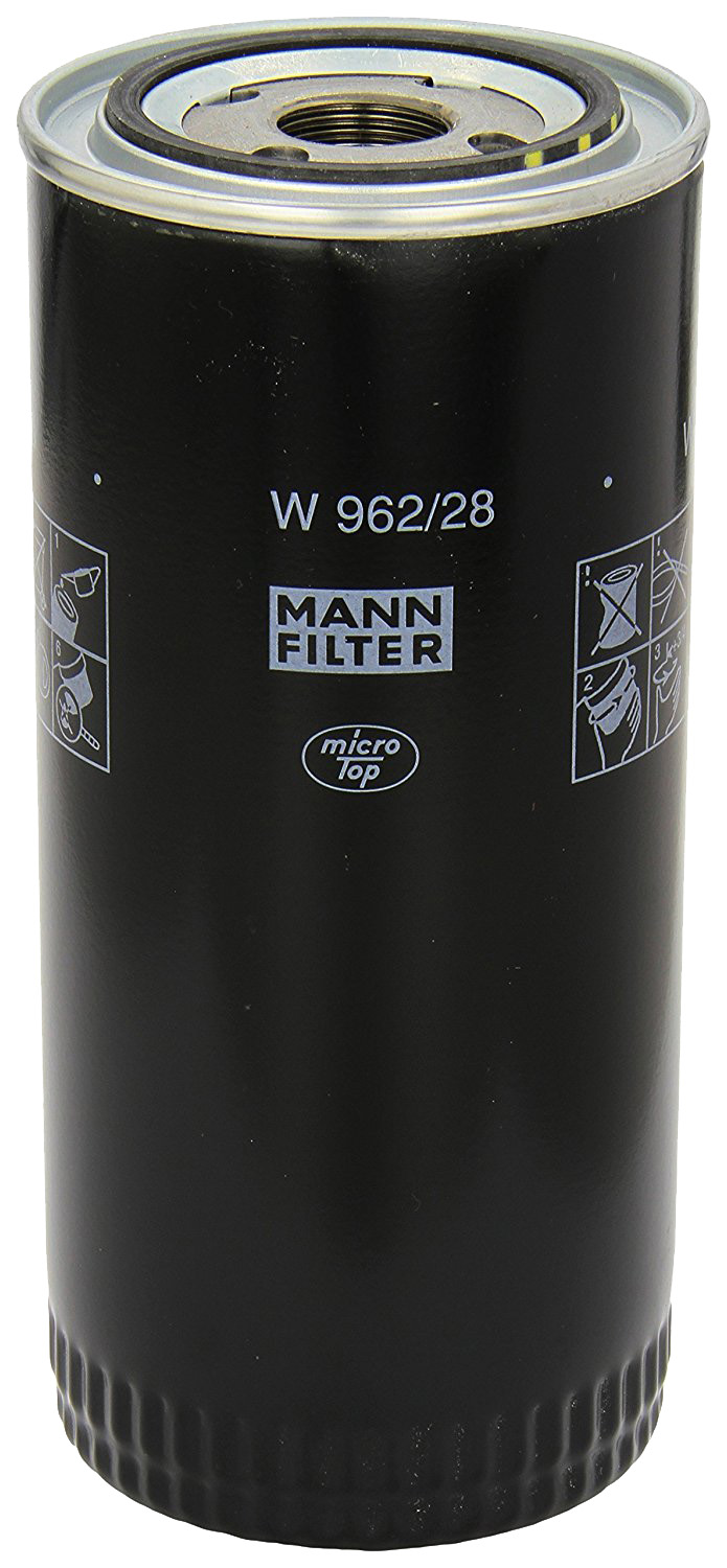 фото Фильтр масляный двигателя mann-filter w962/28