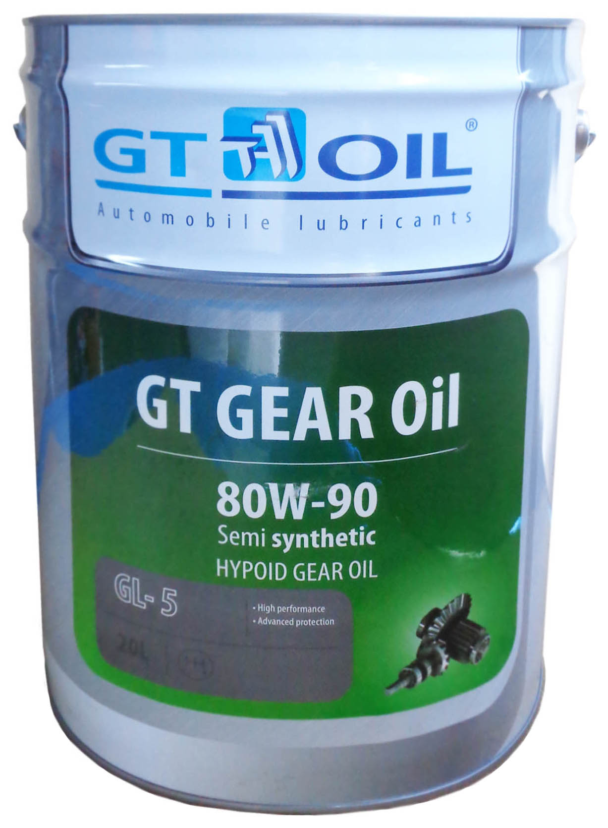 фото Трансмиссионное масло gt oil 80w90 20л 8809059407103