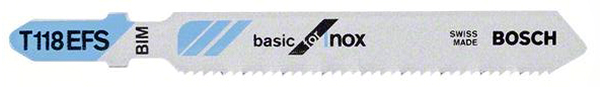 

Набор пилок для лобзика Bosch T 118 EFS, BIM 2608636497, t 118 EFS BIM 2608636497