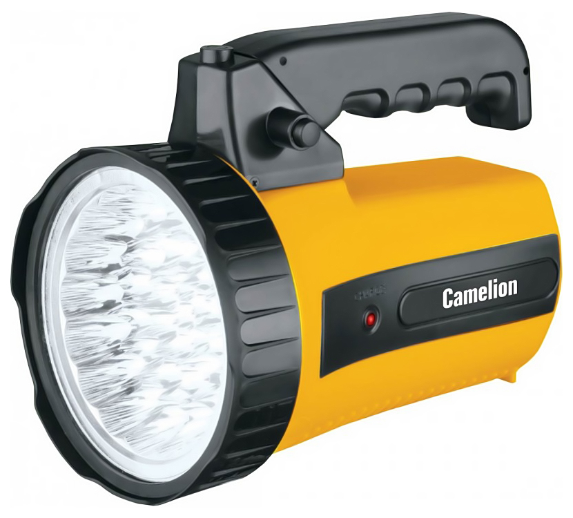 фото Туристический фонарь camelion ultraflash akku profi led29315 желтый/черный, 1 режим