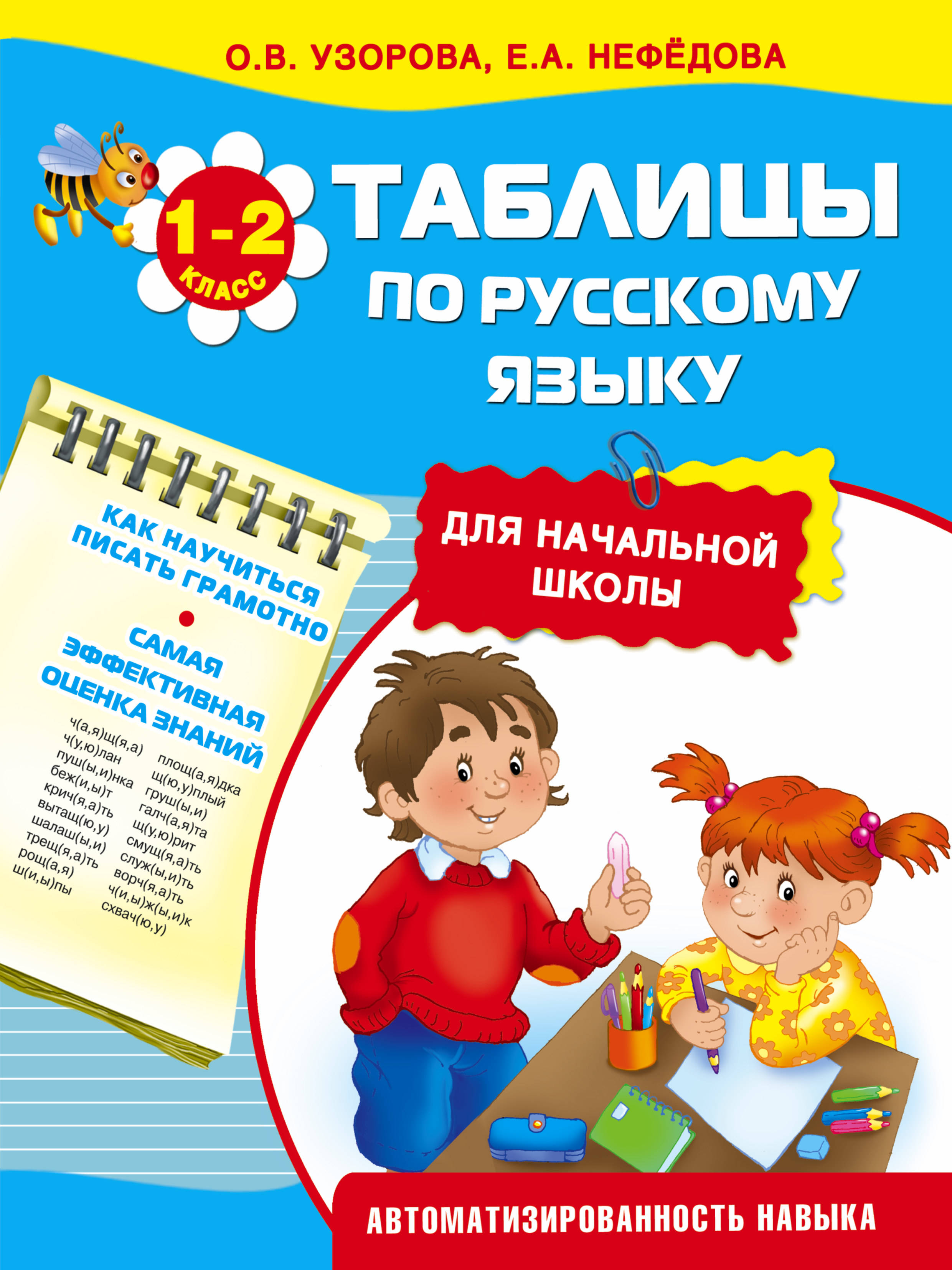 

Таблицы по Русскому Языку для начальной Школы