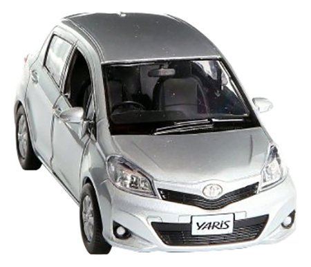 

Коллекционная модель Toyota Yaris серебристая RMZ City 554013 1:32, Toyota Yaris серебристая