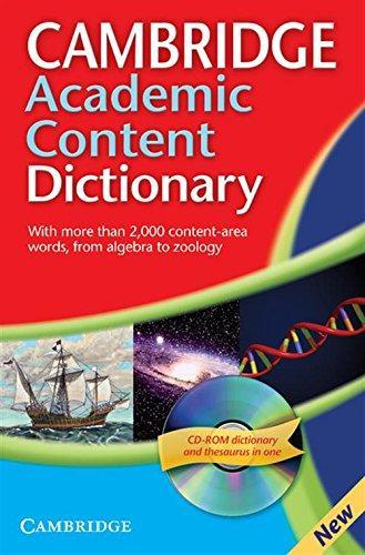 

C Academic Content Dict Ppr +R