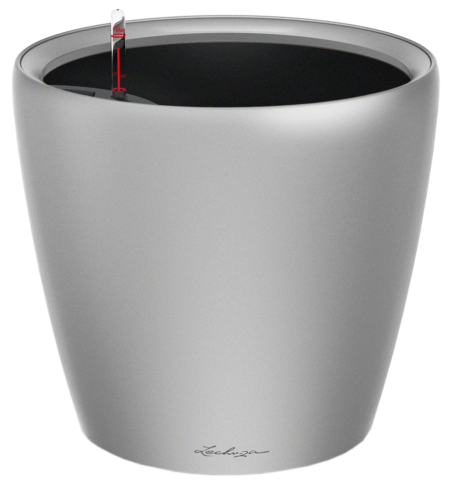 

Горшок с автополивом LECHUZA Classico 50 LS Серебристый, Classico 50 LS
