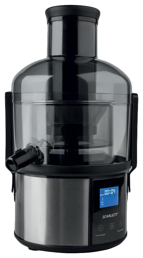 

Соковыжималка центробежная Scarlett SC-JE50S31 silver/black, SC-JE50S31