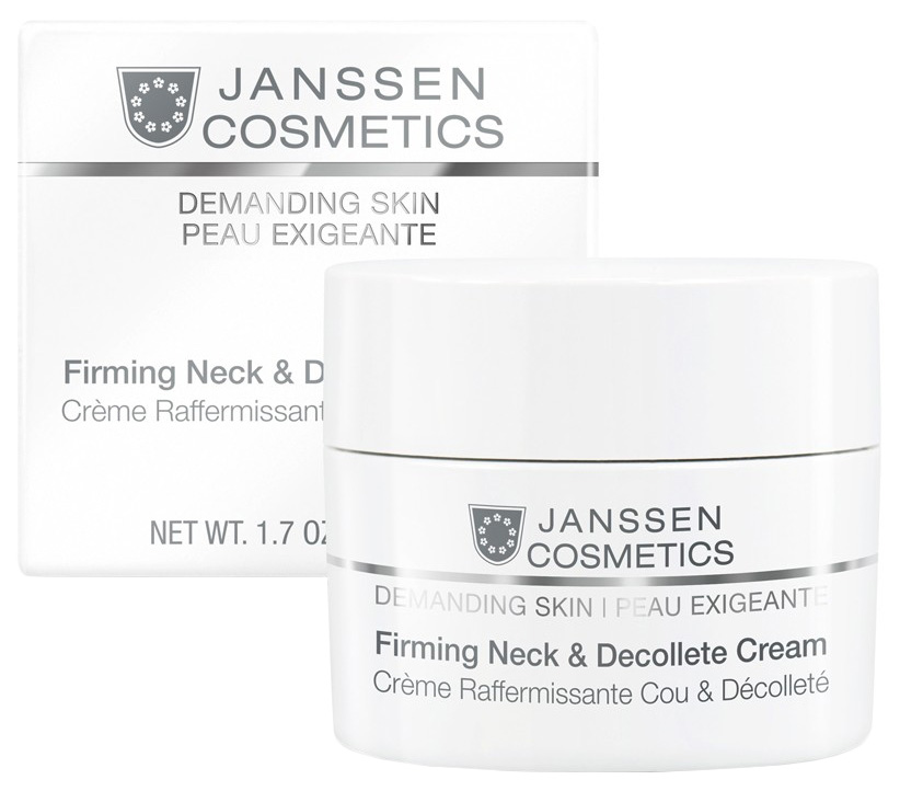 Крем для лица Janssen Demanding Skin Firming Face, Neck  Decollete Cream 50 мл