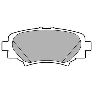 

Тормозные колодки DELPHI дисковые LP2702