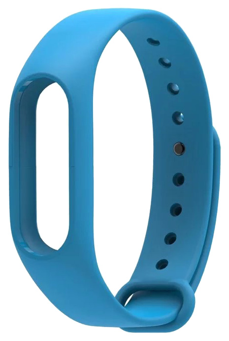 

Силиконовый ремешок для Xiaomi Mi Band 2, голубой, Mi Band 2