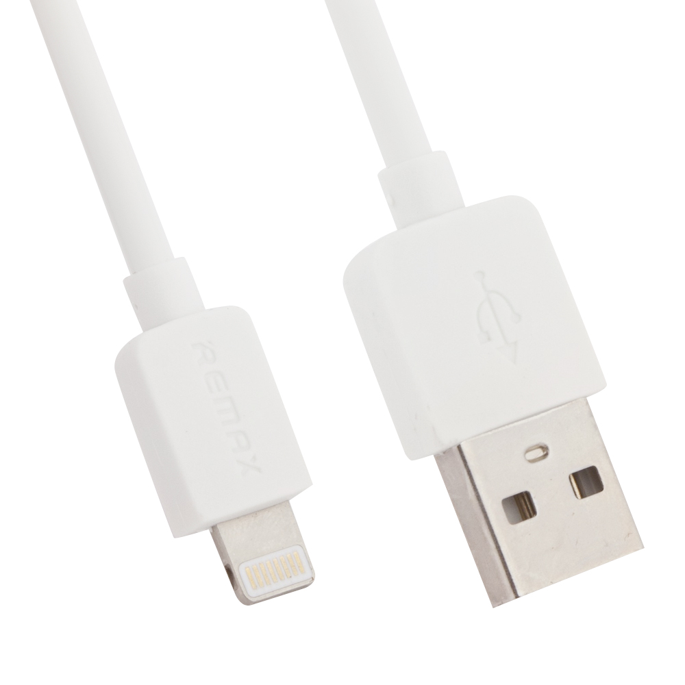 фото Кабель remax light series 1m cable rc-006i apple 8 pin (белый)