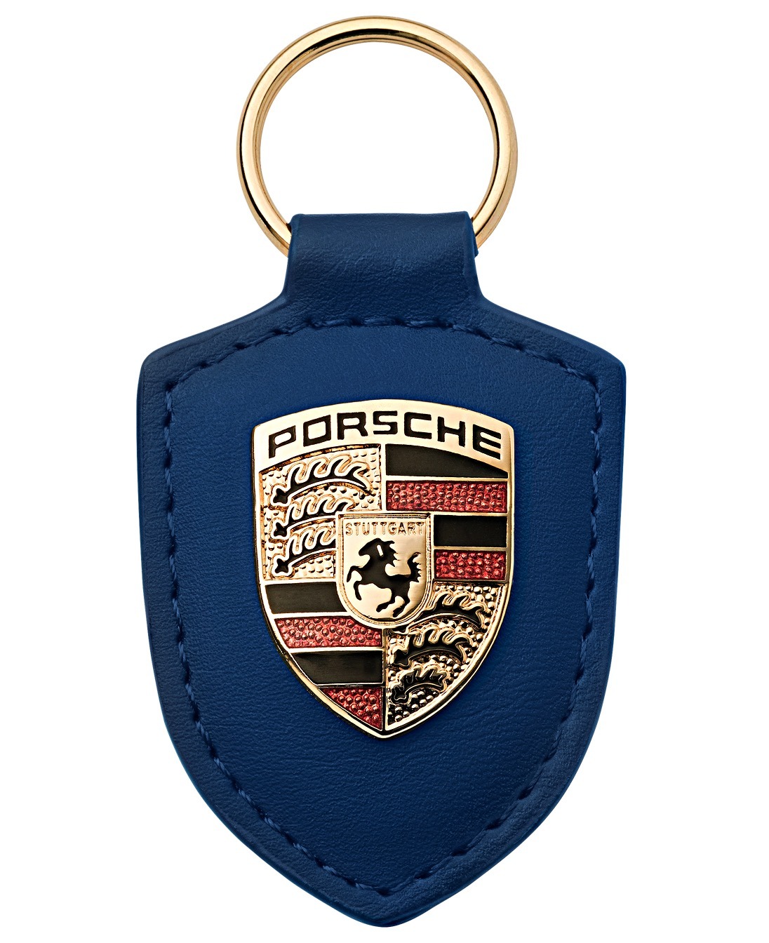 Брелок для ключей с гербом Porsche Crest Keyring WAP0500950E Blue