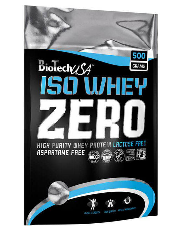 фото Протеин biotech iso whey zero lactose free, 500 г, strawberry