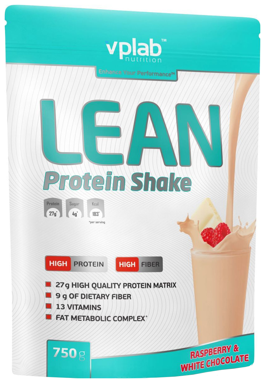 Протеин VPLab Lean Protein Shake 750 г raspberry-white chocolate 3999₽