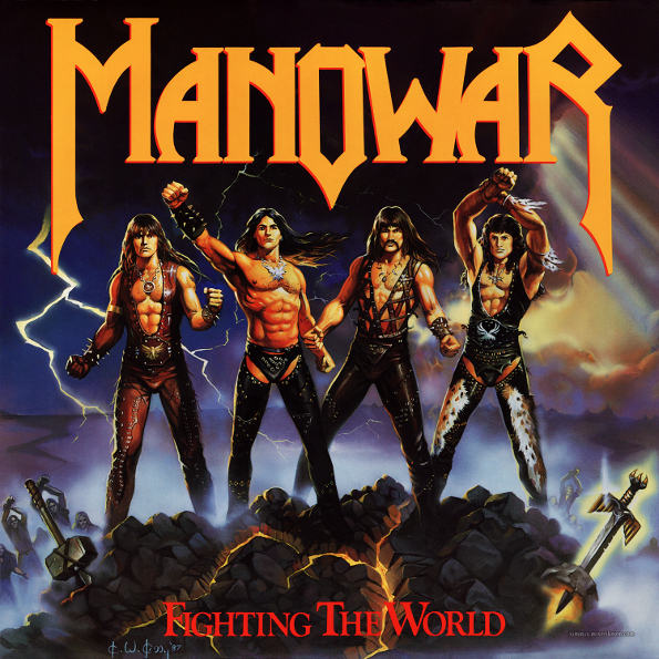 Manowar   Fighting The World (LP)