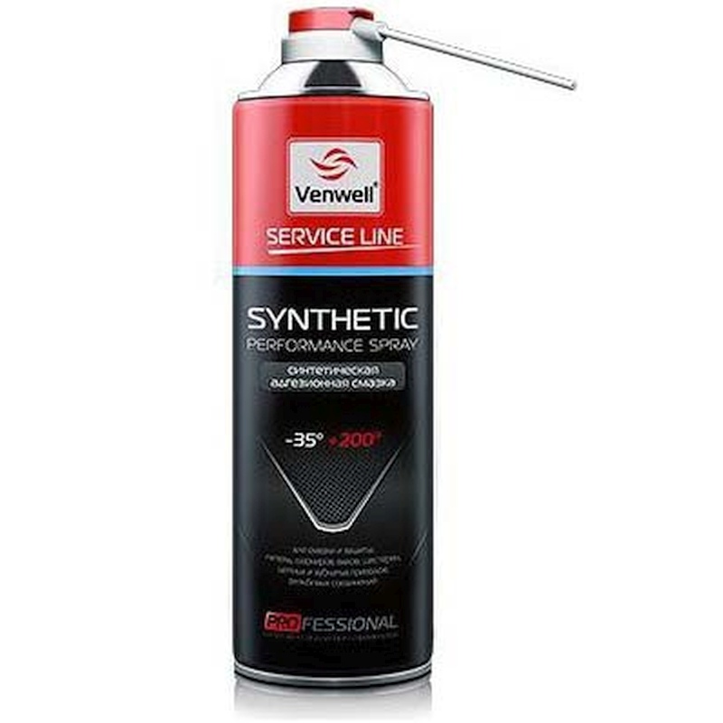 Смазка синтетическая термостойкая Venwell VWSL019RU Synthetic Performance Spray 500 мл