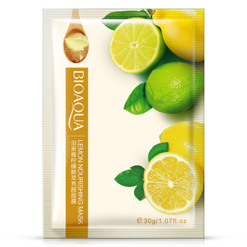 

Маска для лица Bioaqua с экстрактом лимона