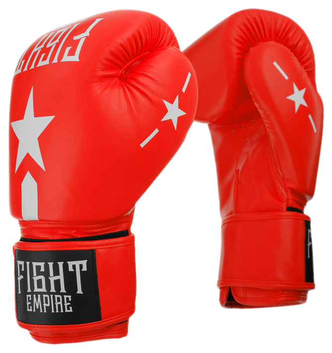 фото Боксерские перчатки fight empire 4153921 красные, 16 унций