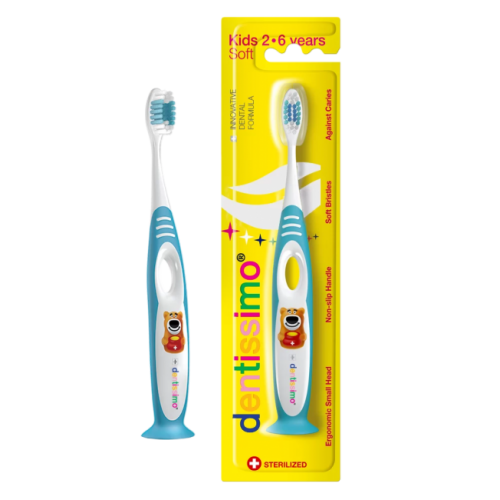 Зубная щетка Dentissimo Toothbrush Kids Soft для детей, 2-6 лет, в ассортименте