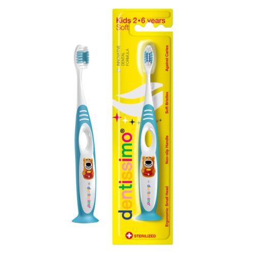 фото Зубная щетка dentissimo toothbrush kids soft для детей. 2-6 лет