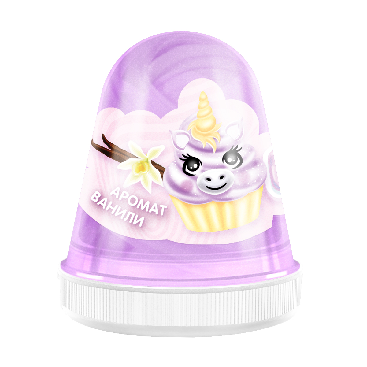 

Слайм MONSTER'S SLIME FL007 Fluffy Ваниль фиолетовый