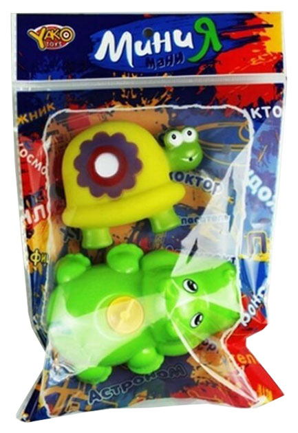 

Набор из 2 игрушек-брызгалок в ванну МиниМаниЯ арт. М6716., Разноцветный