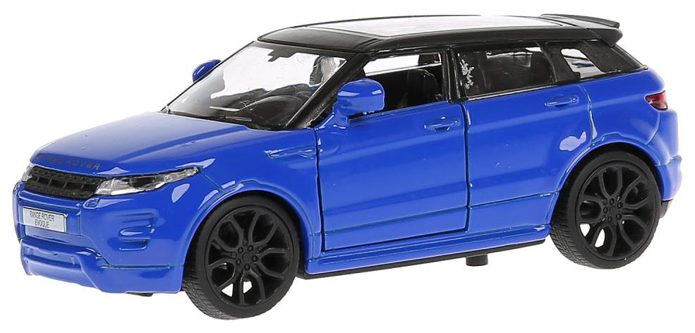 

игрушечная машинка инерционная "Land Rover Range Rover Evoque", 12,5 см, Синий