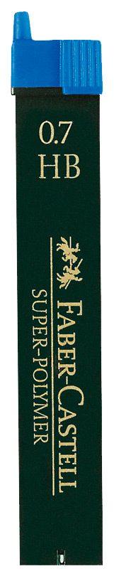 

Набор грифелей FABER-CASTELL SUPER POLYMER 120700 0,7 мм HB 12 шт