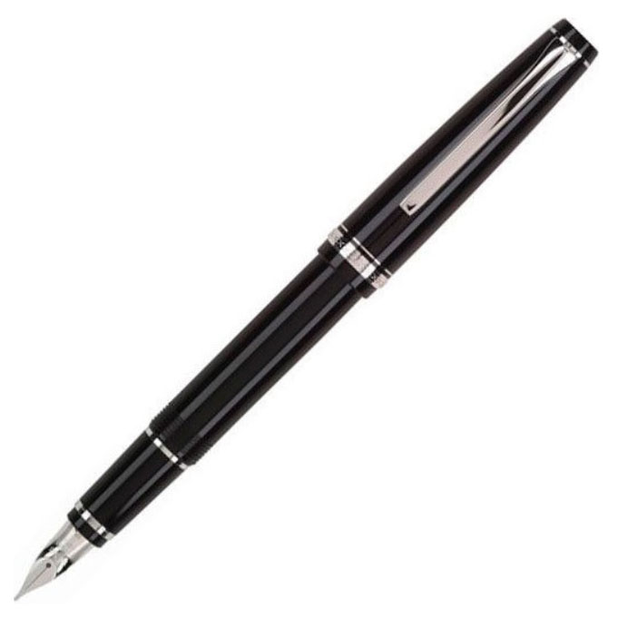 

Перьевая ручка Pilot Falcon Metal Black черный корпус перо M