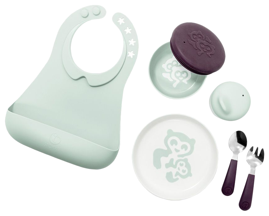 

Комплект посуды Stokke Munch (Стокке Манч) Complete Soft Mint 529701