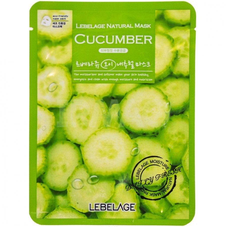 

Тканевая маска для лица LEBELAGE CUCUMBER SOLUTION MASK