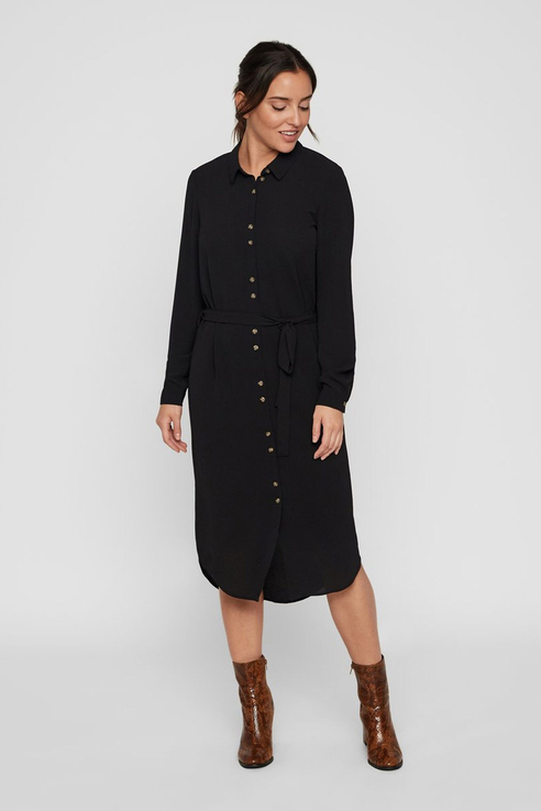 

Платье женское Vero Moda 10218916 черное M, 10218916