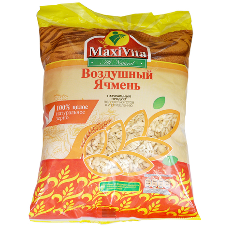 фото Воздушные зерна ячменя maxivita 125 г maxi vita