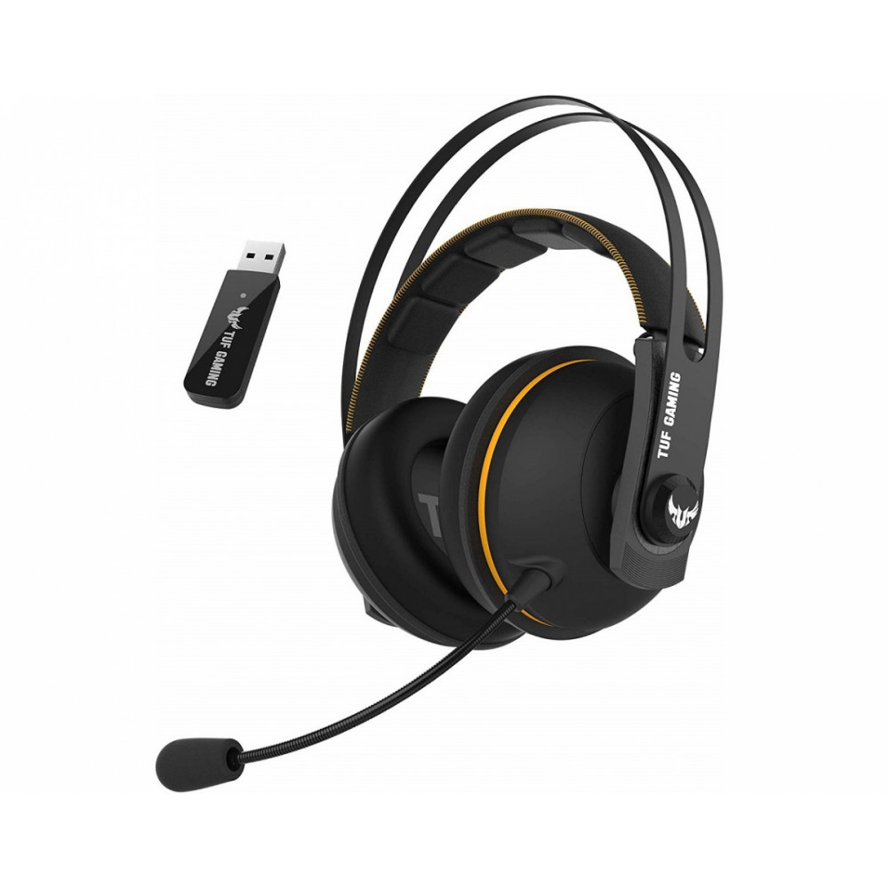 

Игровая гарнитура ASUS TUF GAMING H7 WL YELLOW Black/Yellow, TUF GAMING H7 WL YELLOW
