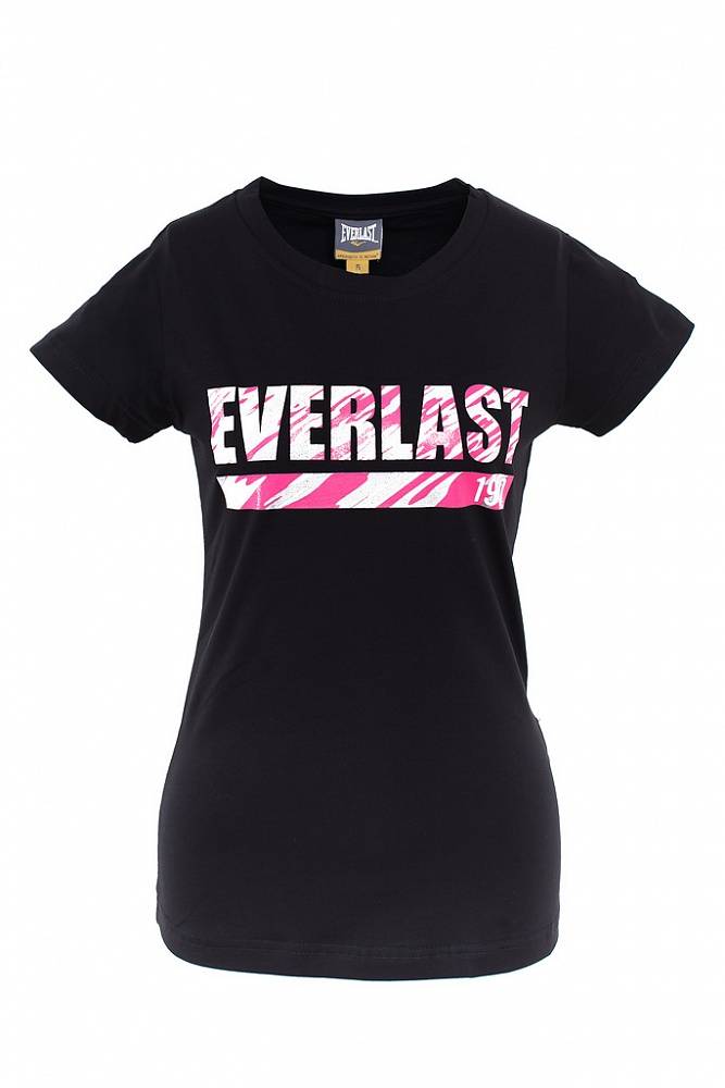 

Футболка женская Everlast Camouflage черная L INT, Camouflage