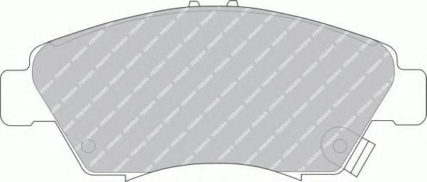 

Комплект тормозных колодок Ferodo FDB776