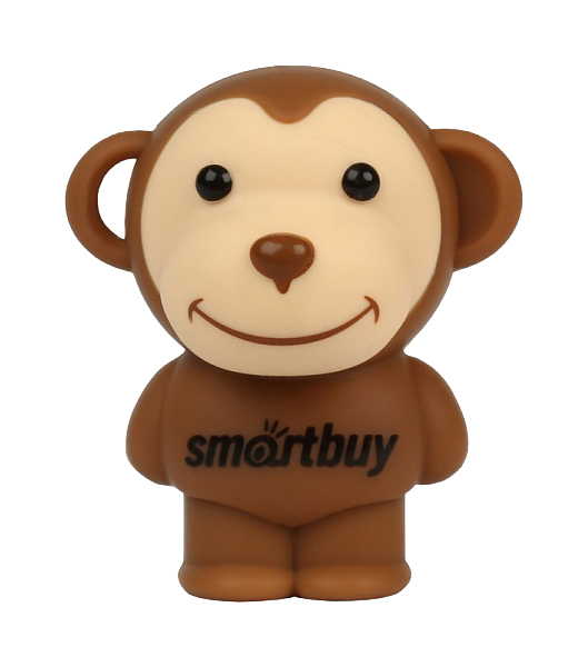 Флешка SmartBuy Monkey 16 ГБ Brown