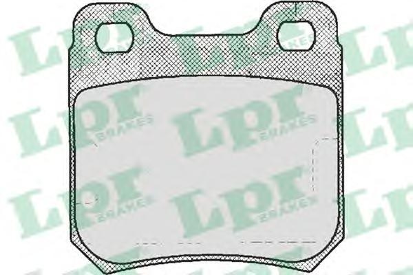 

Тормозные колодки Lpr 05P206