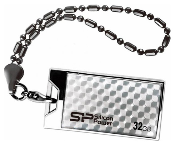 

Флешка Silicon Power Touch 851 32ГБ Silver (SP032GBUF2851V1S), Touch 851
