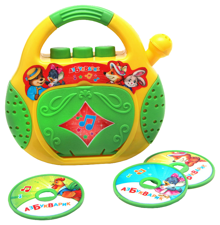 

Интерактивная игрушка Азбукварик Плеер-CD Песенки-Потешки 28170-4