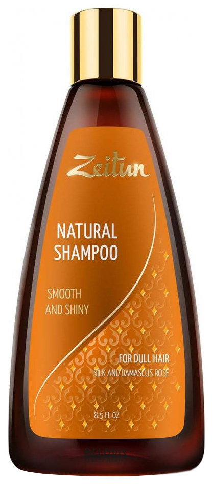 фото Шампунь для волос zeitun natural smooth and shiny 250 мл