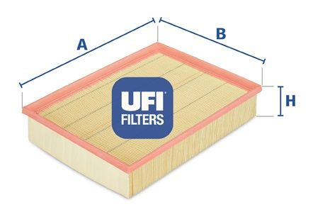 фото Фильтр воздушный двигателя ufi 30.268.00