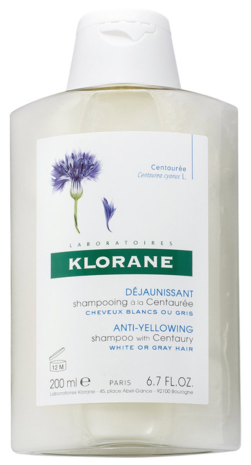 Шампунь Klorane С экстрактом василька 200 мл klorane успокаивающие салфетки для снятия макияжа с экстрактом василька
