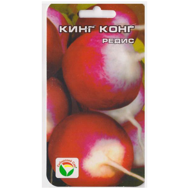 

Семена Редис Кинг Конг, 2 г, Сибирский сад, 140409