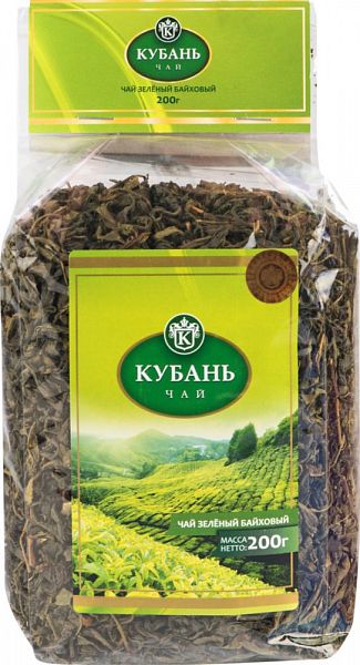 

Чай зеленый Кубань-Чай байховый 200 г