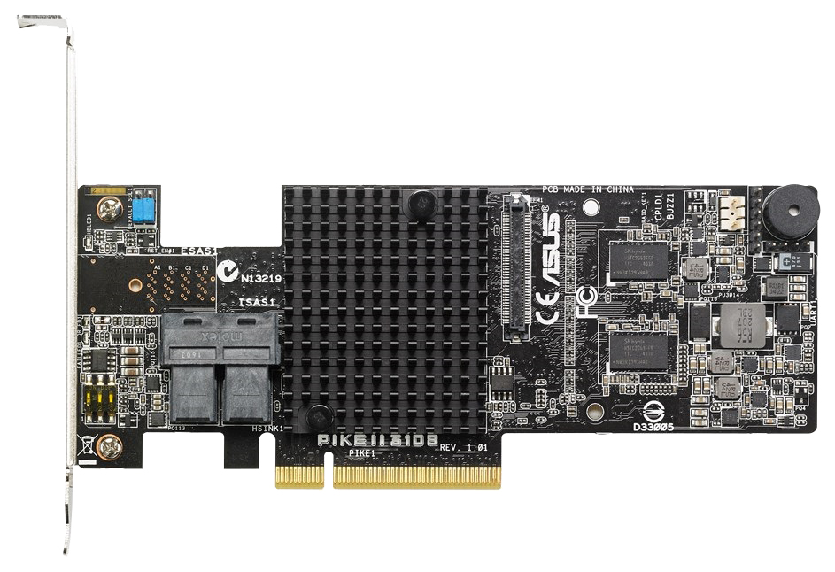 

PCI-e RAID контроллер ASUS PIKE II 3108-8i/16PD 142864, 142864