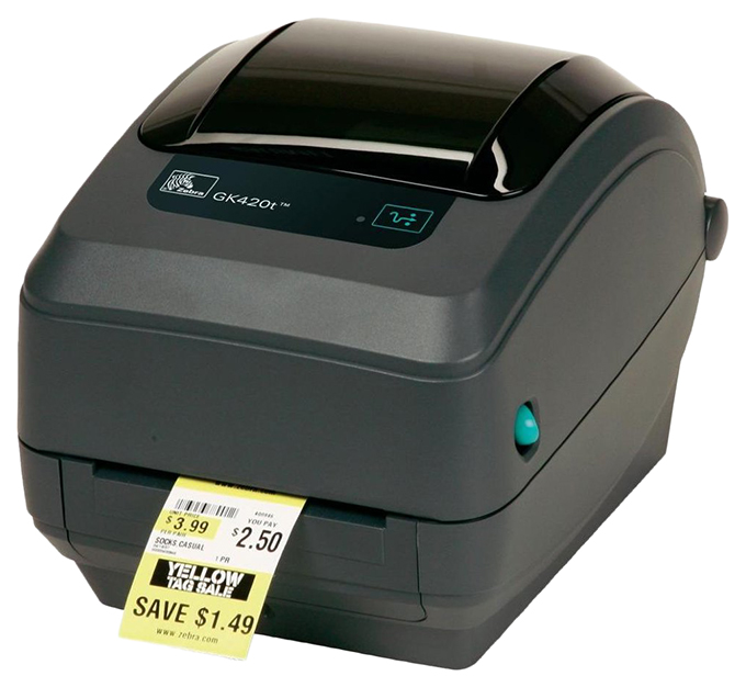

Термопринтер Zebra GK420t GK42-102221-000, GK420t