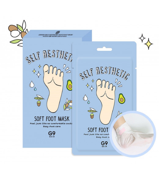 Купить Маска для ног G9 Self Aesthetic Soft Foot Mask 12мл, Berrisom