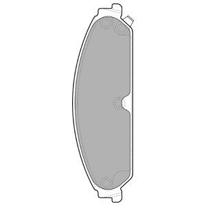 

Тормозные колодки DELPHI дисковые LP2033